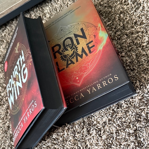 Fourth Wing and Iron Flame Books by Rebecca Yarros - Picture 2 of 4